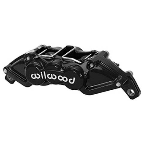 Wilwood Universal UTV4 Caliper 1.12/1.12in Pistons 25in Rotor - Black