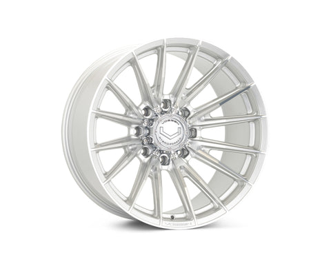Vossen HFX-2 20x10 - 8x180 - ET18 - Super Deep Face - 124.3 - Silver Polished Wheel