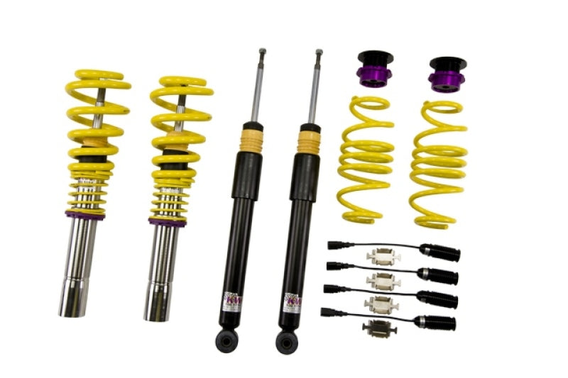 KW Coilover Kit V1 Audi A4 S4 (8K/B8) w/ electronic dampening control Sedan FWD + Quattro
