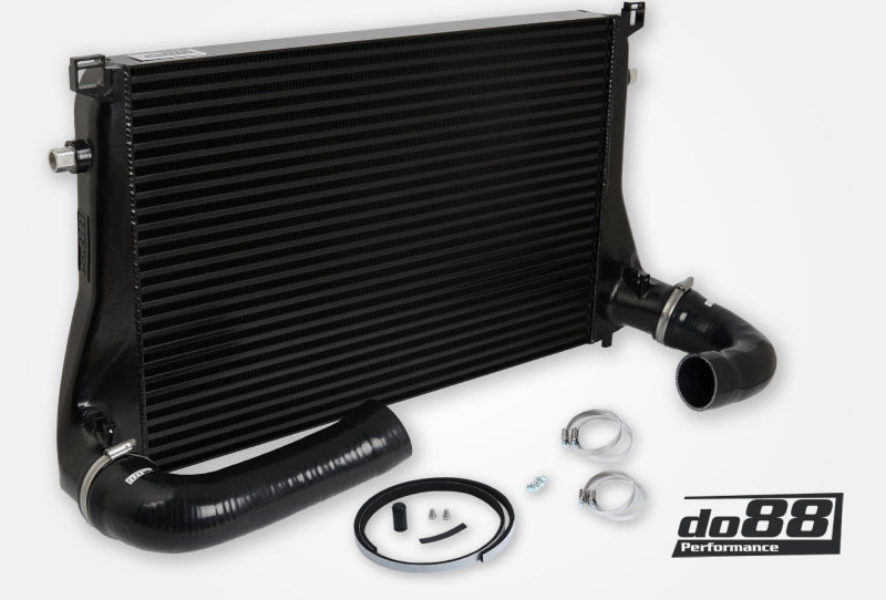 do88 Audi/Seat/Skoda/Volkswagen 1.8T/2.0T (MQB) Intercooler w/Black Hoses