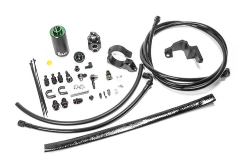 Radium Engineering 03-08 Chevrolet Corvette Mid Fuel Hanger Plumbing Kit Stainless