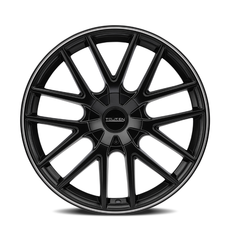Touren 3260 TR60 18x8 / 5x127 BP / 40mm Offset / 71.5mm Hub Matte Black Machined Wheel