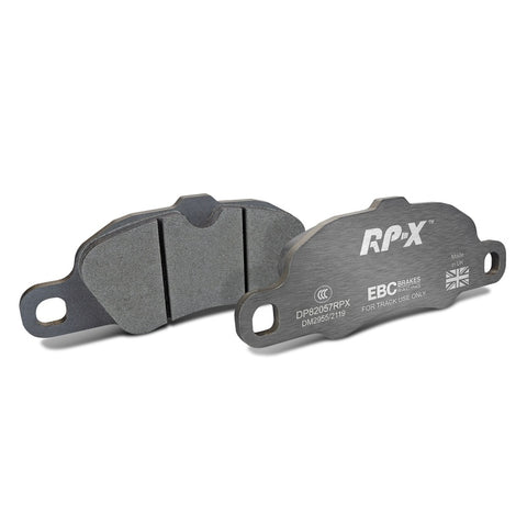 EBC Racing 09-12 Porsche 911 (997) Carrera 2 3.6L (Cast Iron Rotor Only) RP-X Front Brake Pads