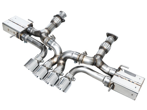 AWE Tuning 23-25 Chevrolet C8 Corvette Z06 5.5L SwitchPath Exhaust System - Chrome Silver Tips