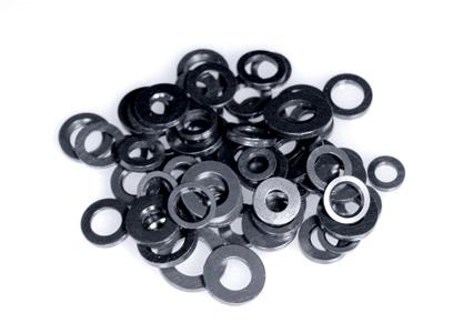 ARP 7/16 ID 1in OD Black Washers (10 pack)