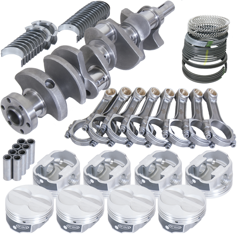 Eagle Ford 289/302 3.250in Crank 5.400in I-Beam Rod -11cc Flat Top 4.060in Pistons Rotating Assembly
