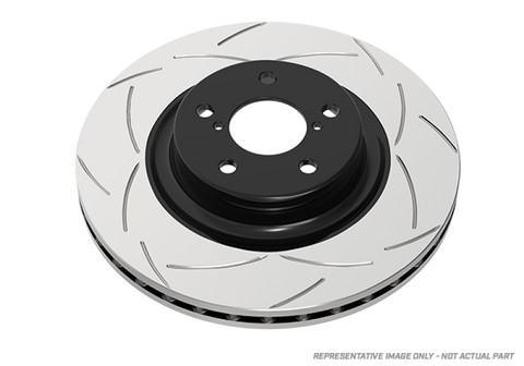 DBA 2011 Audi A6 Quattro Armored Front Street Series Slotted Rotor