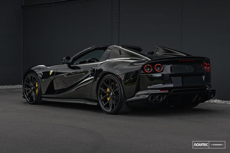 Vossen x Novitec NF11 21x9.5 / 5x114.3 / ET38 - Gloss Black Wheel - (Ferrari 296 - Front)