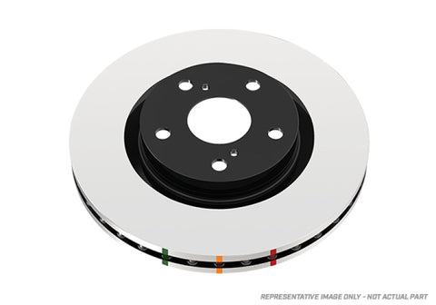 DBA 07-12 Lexus ES350 Rear 4000 Series Plain Rotor