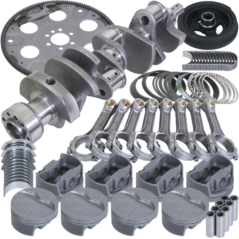 Eagle Chevy 350 3.750in Crank 5.700in I-Beam Rods -16cc 4.060in Pistons Balanced Assembly