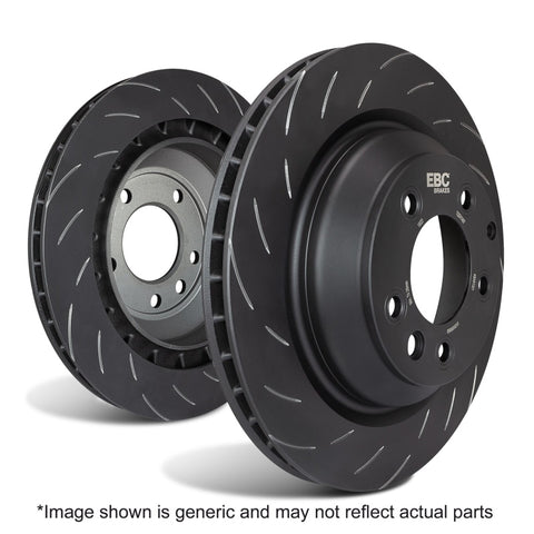 EBC Racing 2016+ Ford Focus RS (Mk3) SG Series One Piece Rear Rotor Set
