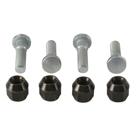 QuadBoss Kawasaki KVF650/750 Brute Force Front/Rear Wheel Stud & Nut Kit