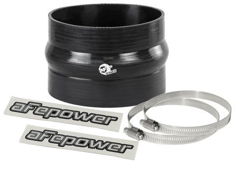 aFe Magnum FORCE Intake Coupling Kit (4-1/8 IN ID x 3 IN L) Straight Coupler - Black