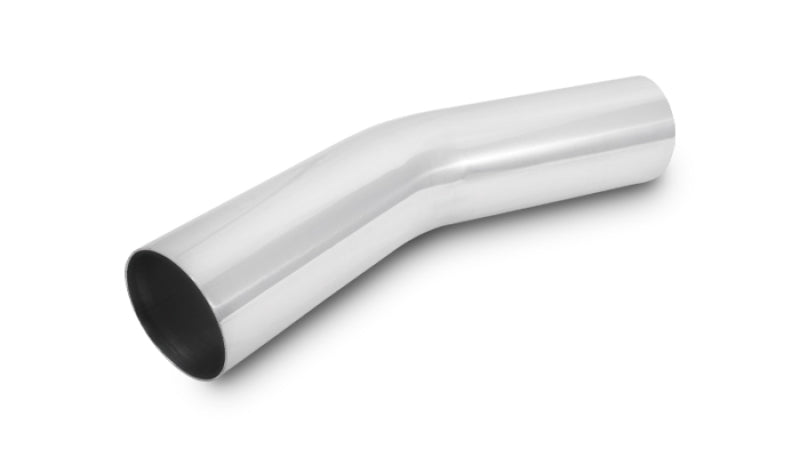 Vibrant 1.5in O.D. Universal Aluminum Tubing (30 degree bend) - Polished