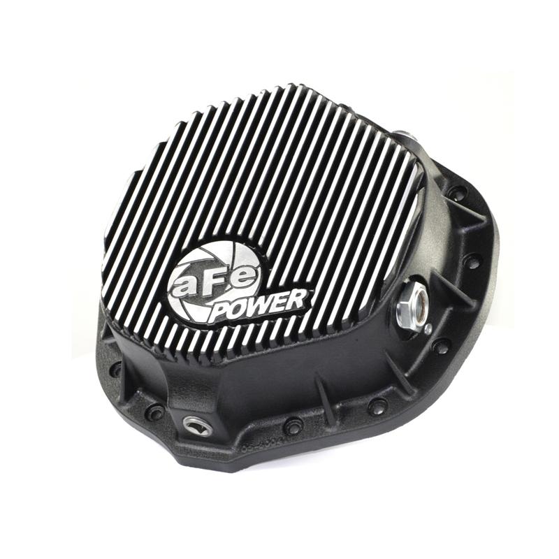 aFe Power Rear Differential Cover (Machined Black) 15-17 GM Colorado/Canyon 12 Bolt Axles