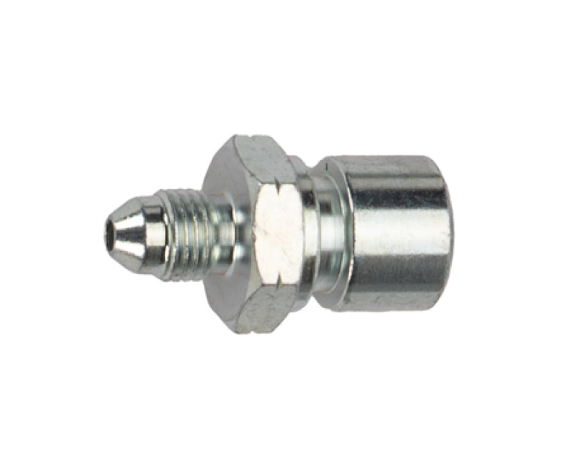 Wilwood Fitting Adaptor Tubing -3 TO M10x1.5 IF Steel/Zinc