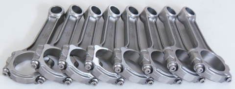 Eagle Pontiac 400-455 6.625in 5140 Steel 7/16in ARP 8740 BOLTS I-Beam Connecting Rods - Set of 8