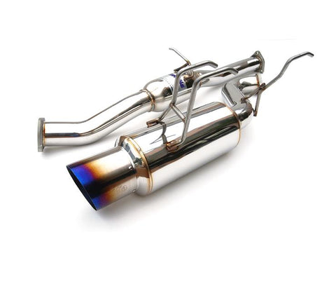 Invidia 08-11 STi Hatch / 11 WRX Hatch Dual N1 Single Layer Stainless Steel Tipped Cat-back Exhaust