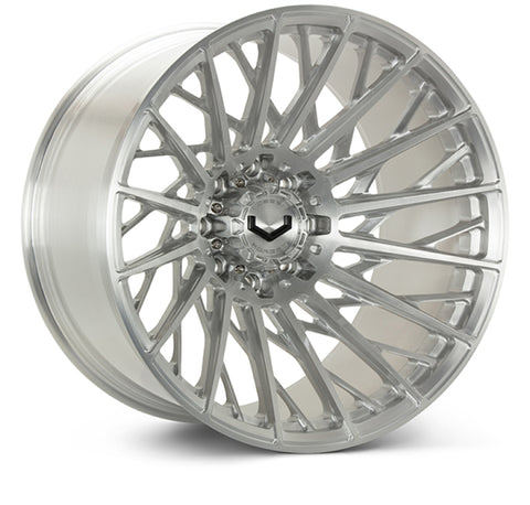 Vossen VFX-02T 22x10 - 8x165.1 - ET18 - Super Deep - 125.1 - Brushed Gloss Clear Wheel