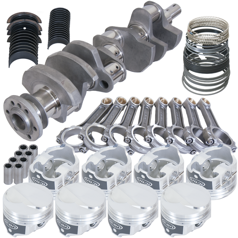 Eagle Chevy 454 4.000in Crank 6.135in I-Beam Rods 18cc Dome 4.320in Pistons Rotating Assembly