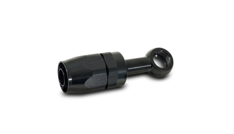 Vibrant Single -6AN x 10mm ID Banjo to Hose End Aluminum Fitting
