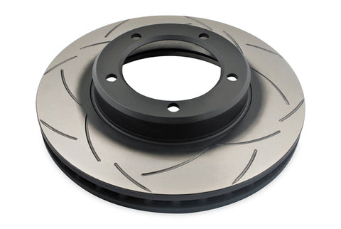 DBA 98-06 Toyota 70 Landcruiser (Reverse Mount) 4X4 Survival T2 Slotted Front Brake Rotor