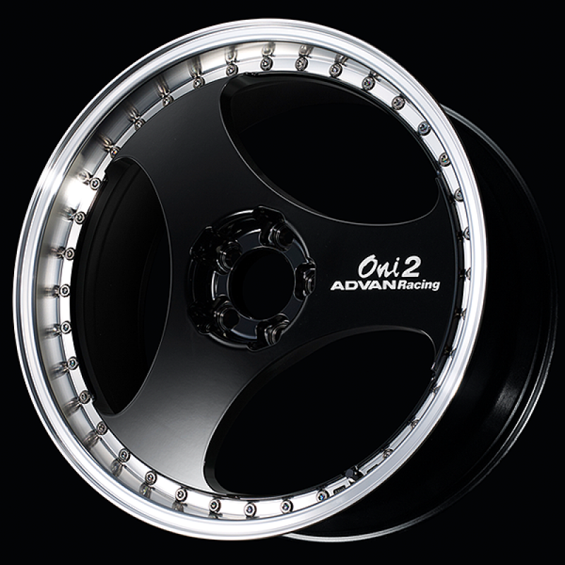 Advan ONI2 Progressive 20x10.5 / +20 Off / 5x114.3 / 73mm Bore / Machining and Racing Gloss Black