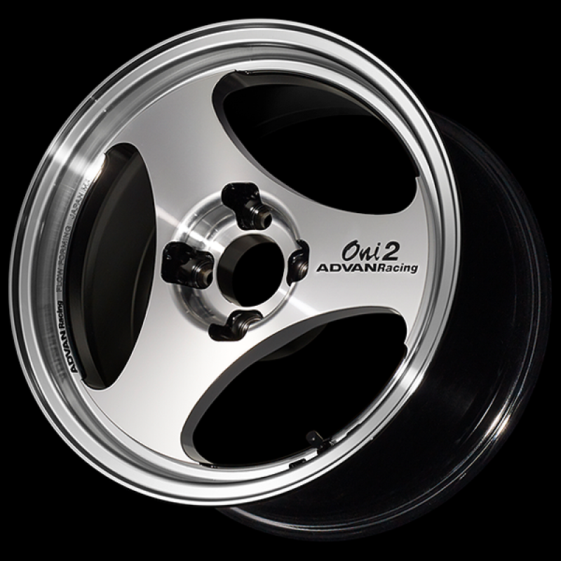 Advan ONI2 15x5.5 / +38 Offset / 4x100 / 63mm Bore / Machining and Diamond Cut