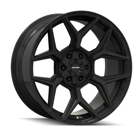 Mayhem Vanquish 8119 22X10 / 6x135/6x139.7 / -19mm Offset / 106.1mm Hub - Gloss Black