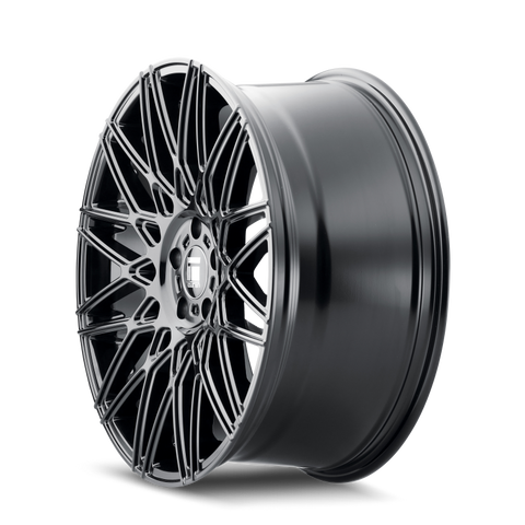 Touren 3278 TR78 18x8 / 5x112 BP / 40mm Offset / 66.56mm Hub Gloss Black Wheel