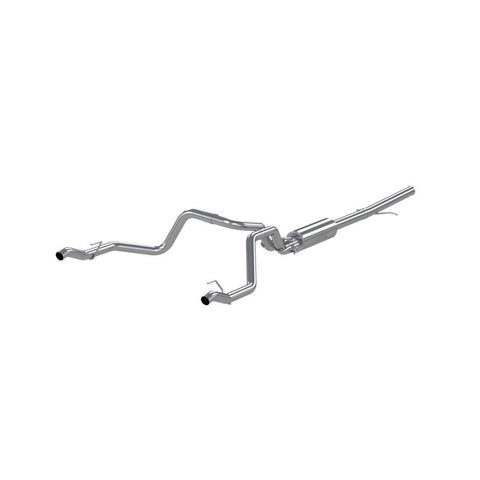 MBRP 2019 Chevrolet Silverado 1500 4.3L/5.3L 2.5in Cat Back Dual Rear Exit - T409