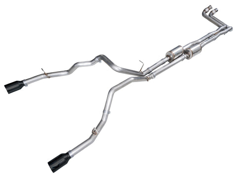 AWE Tuning 2025+ RAM 1500 3.0TT Rebel 0FG Cat-Back Exhaust w/ Diamond Black Tips