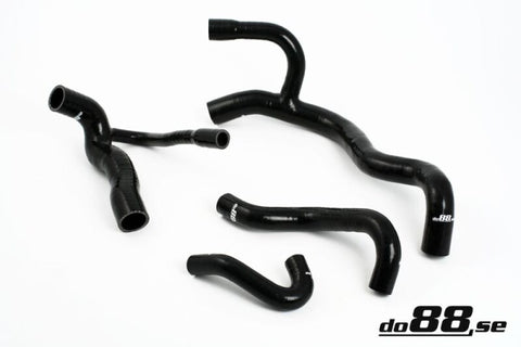 do88 92-96 Audi S2/RS2 2.2T (ABY/ADU) Radiator Hoses - Black