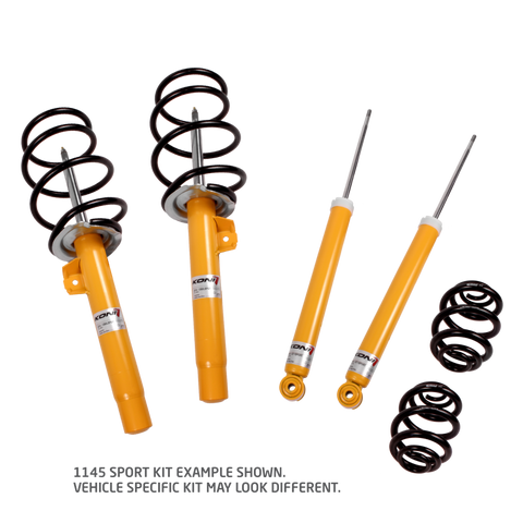 Koni 1145 Sport Kit 99-05 BMW E46 323i/325i/328i/330i Coupe/Sedan (excl AWD)