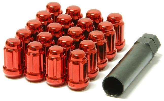 Wheel Mate Muteki Closed End Lug Nuts - Blue 12x1.25