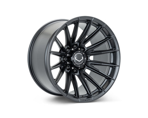 Vossen HFX-2 20x9 - 8x180 - ET18 - Deep Face - 124.3 - Satin Black Wheel