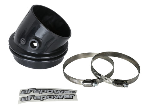 aFe Magnum FORCE Intake Coupling Kit (4-3/8 IN ID to 3-7/8 IN x 30 Deg.) Elbow Coupler - Black