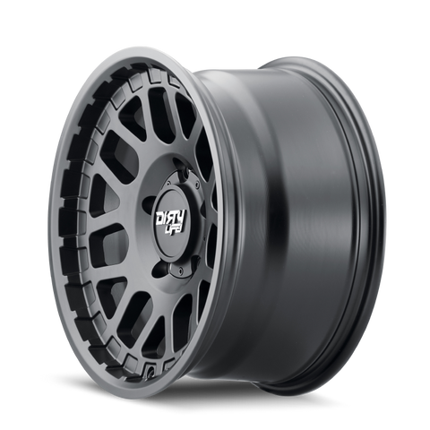 Dirty Life 9306 Mesa 17x9 / 5x127 BP / -12mm Offset / 78.1mm Hub Matte Black Wheel