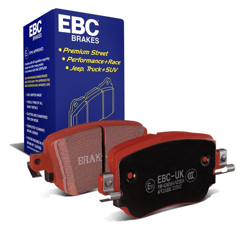 EBC 15-19 Volkswagen GTI 2.0T Redstuff Rear Brake Pads