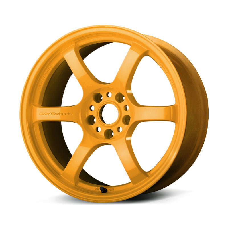 Gram Lights 57DR 18x10.5 +12 5x114.3 Mach Yellow