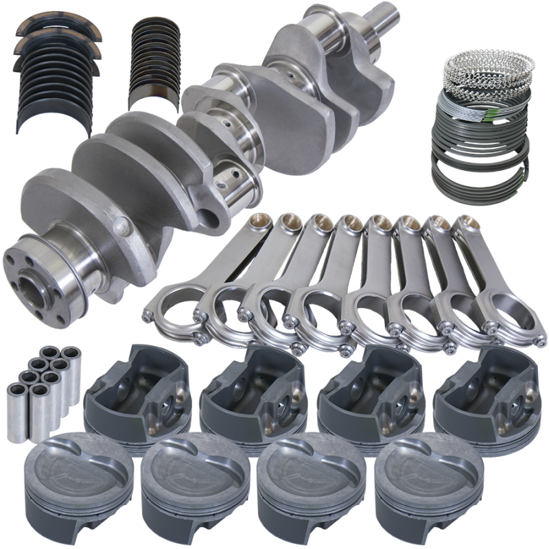Eagle Ford 351W 4.000in Crank 6.250in H-Beam -26cc Inv Dome 4.125in Pistons Balanced Assembly