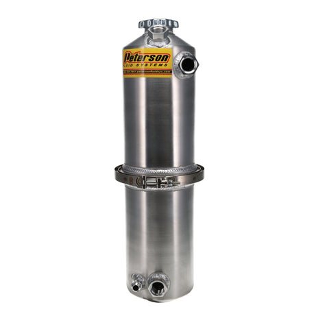 Peterson Fluid Systems Oil Tank 2.5 Gallon Single In Female