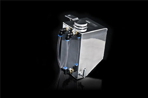 Weapon R Universal Reserve 24 fl oz (Stealth Black) Bottom Outlet Aluminum Coolant Overflow Tank