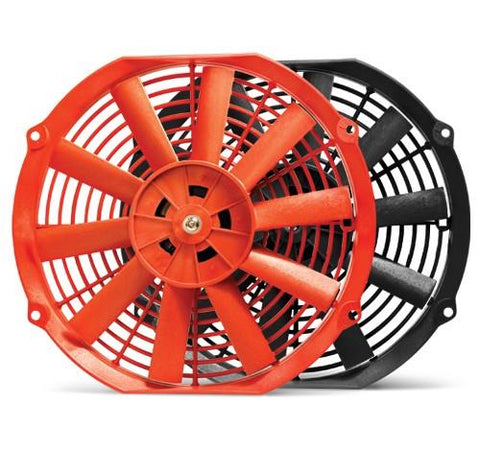 BLOX Racing 12inch Electric Slim Fan - Red