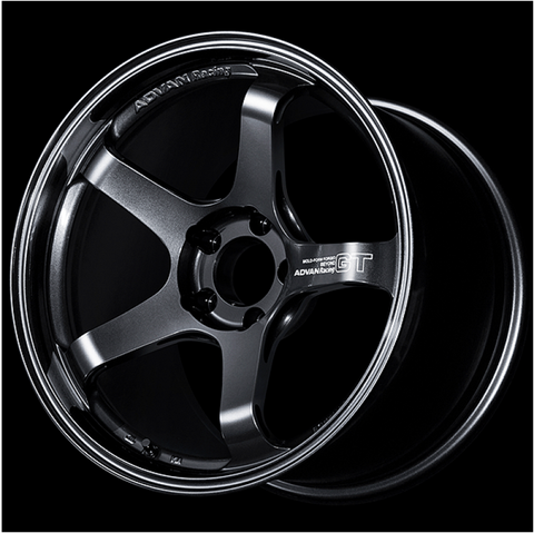 Advan RSIII 18x8.5 +35 5x120 Black Gunmetallic and Ring