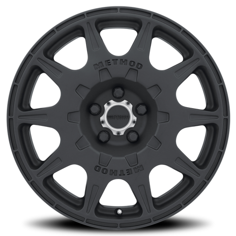 Method MR502 RALLY 17x8 +38mm Offset 5x4.5 67.1mm CB Matte Black Wheel