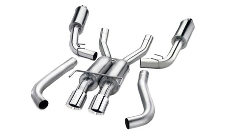 Corsa 2008-2012 BMW M3 E90 Polished Sport Cat-Back Exhaust