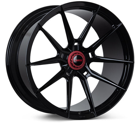 Vossen x Novitec NF10 22x9.5in - 5x114.3 BP - ET34 - Gloss Black Ferrari Purosangue Front Wheel