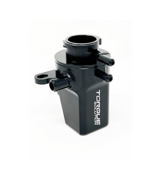 Torque Solution Coolant Expansion Tank: Subaru WRX 02-07 / STI 04-22 / Forester XT 04-08 - Black