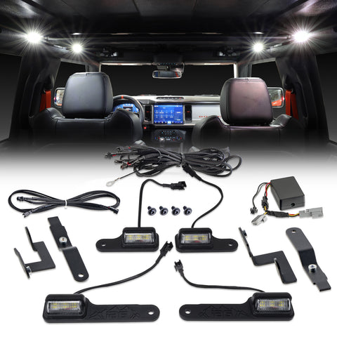 IAG 4pc Interior Led Dome Light Kit V2